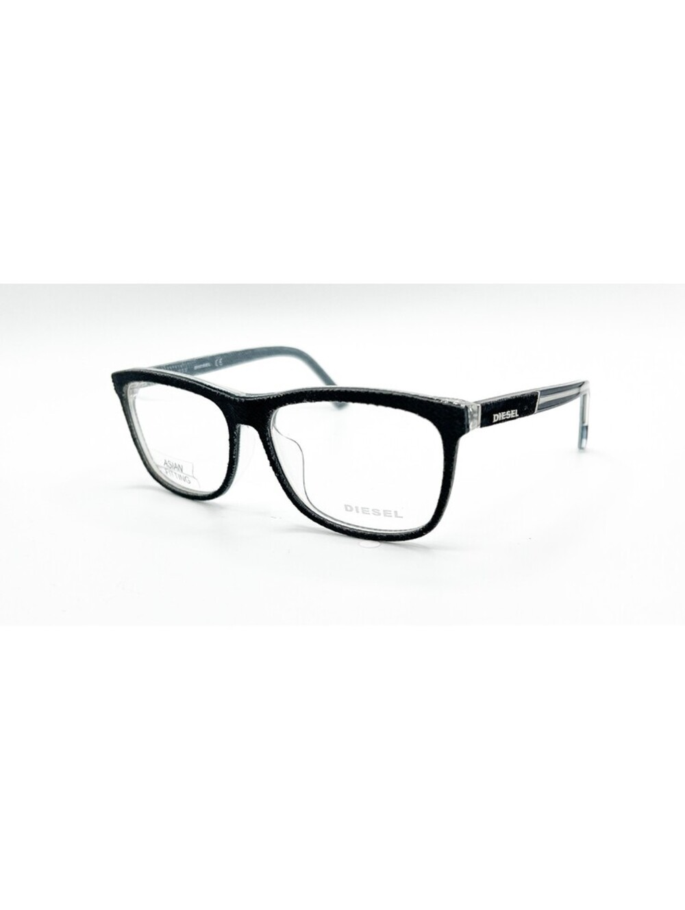 Diesel Dl5191-F 005 Black Grey Authentic Eyeglasses 57-15-145